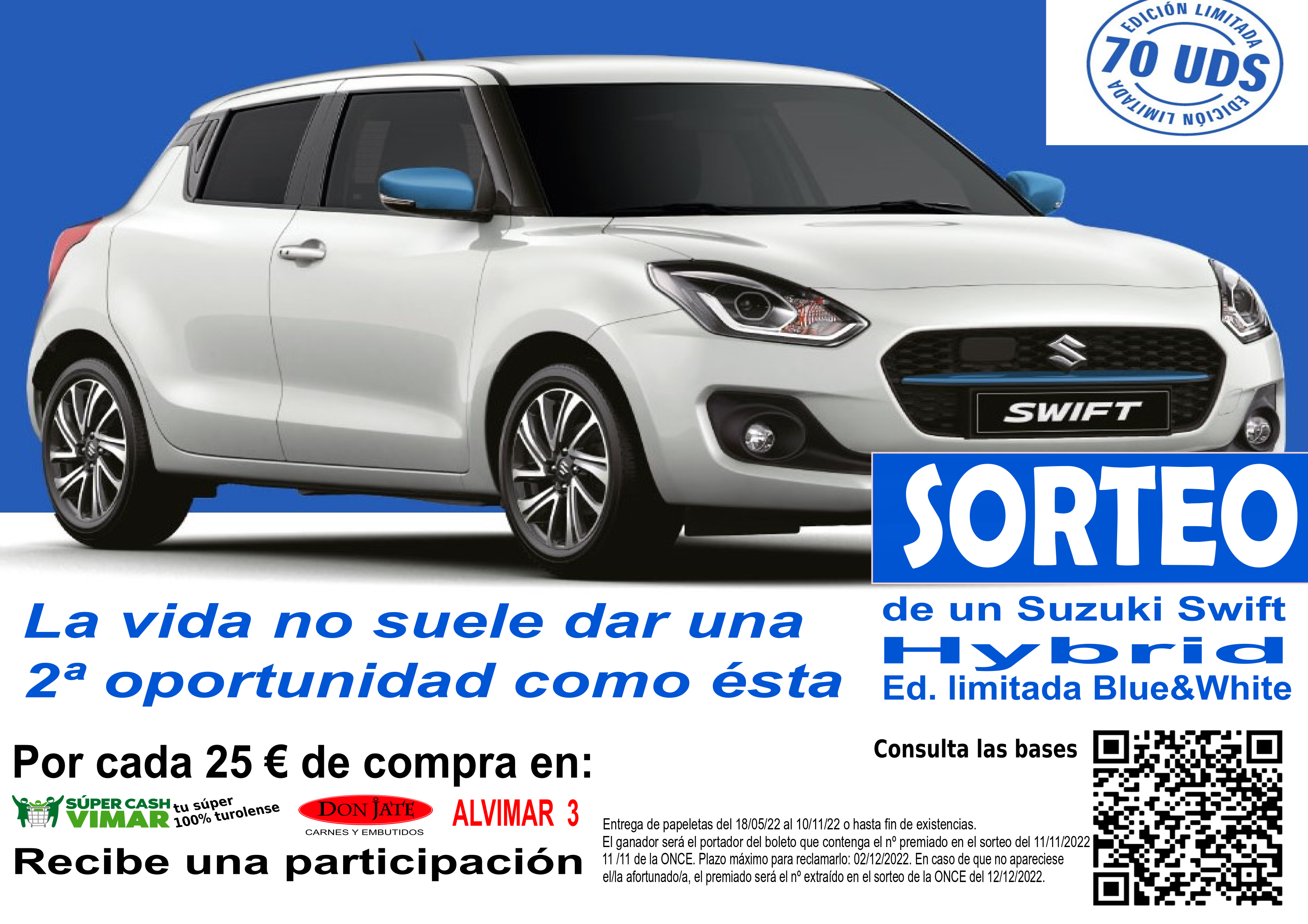 CARTEL H. A1 SORTEO TU SEGUNDA OPORTUNIDAD